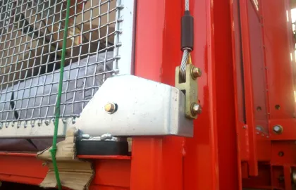 Material hoist construction site construction lift