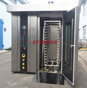 Automatische Bäckerei -Keksofenausrüstung - 6, 32, 64 Bracket Rotisserie -Ofen