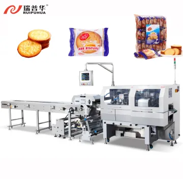 Biscuits Cookies Flowpack Single Multipack Secondary Packaging Machine