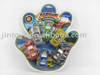 Plastic Toy ,Pull Back Car (6in1) with EN71 Approval