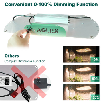 Aglex 3500k Grow Light Spektrum Penuh untuk Tanaman Dalam Ruangan