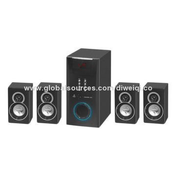 Home Theater System with USB, SD, FM, Remote, 50Hz-18kHz Frequency Response