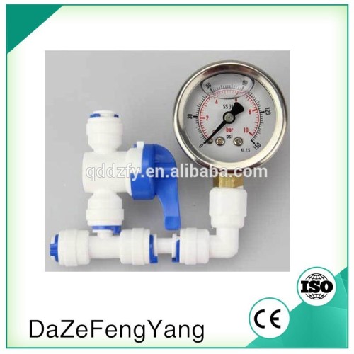 hand vacuum pump with pressure gauge
