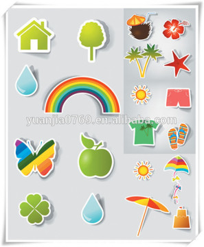 3d christmas children nail stickers for girls