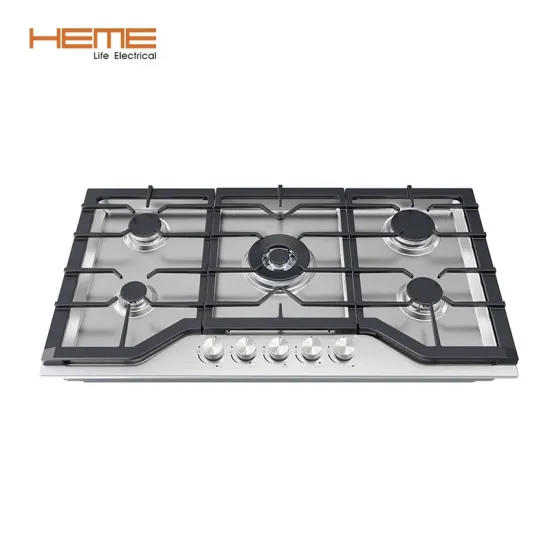 China High Quality Built-in Gas Hob with 5 Burners 36 Inch Cooktop Supplier