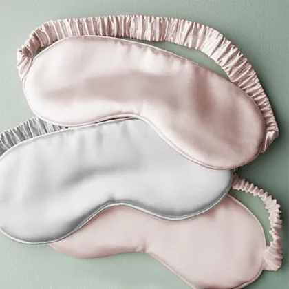 Wholesale Organic Silk Sleep Eye Mask 100% Mulberry Silk EyeMask