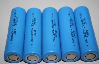 2500mah NiCoMn Lithium Battery 18650 Cell