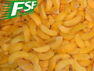 2016 new crop IQF frozen yellow peaches slices