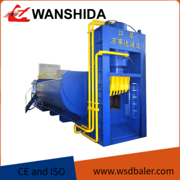 Cisalhamento de enfardadeira hidráulica de alta eficiência para reciclagem de sucata