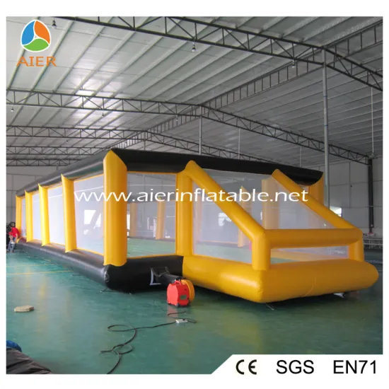 2016 newest inflatable soccer field sport games