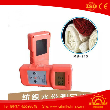 Digital Moisture Measuring Instrument Leather Products Fabrics Garments Moisture Tester