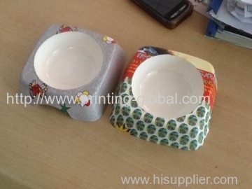 Heat Transfer Film For Vacuum Heat Transfer Printing Dog Bowl 