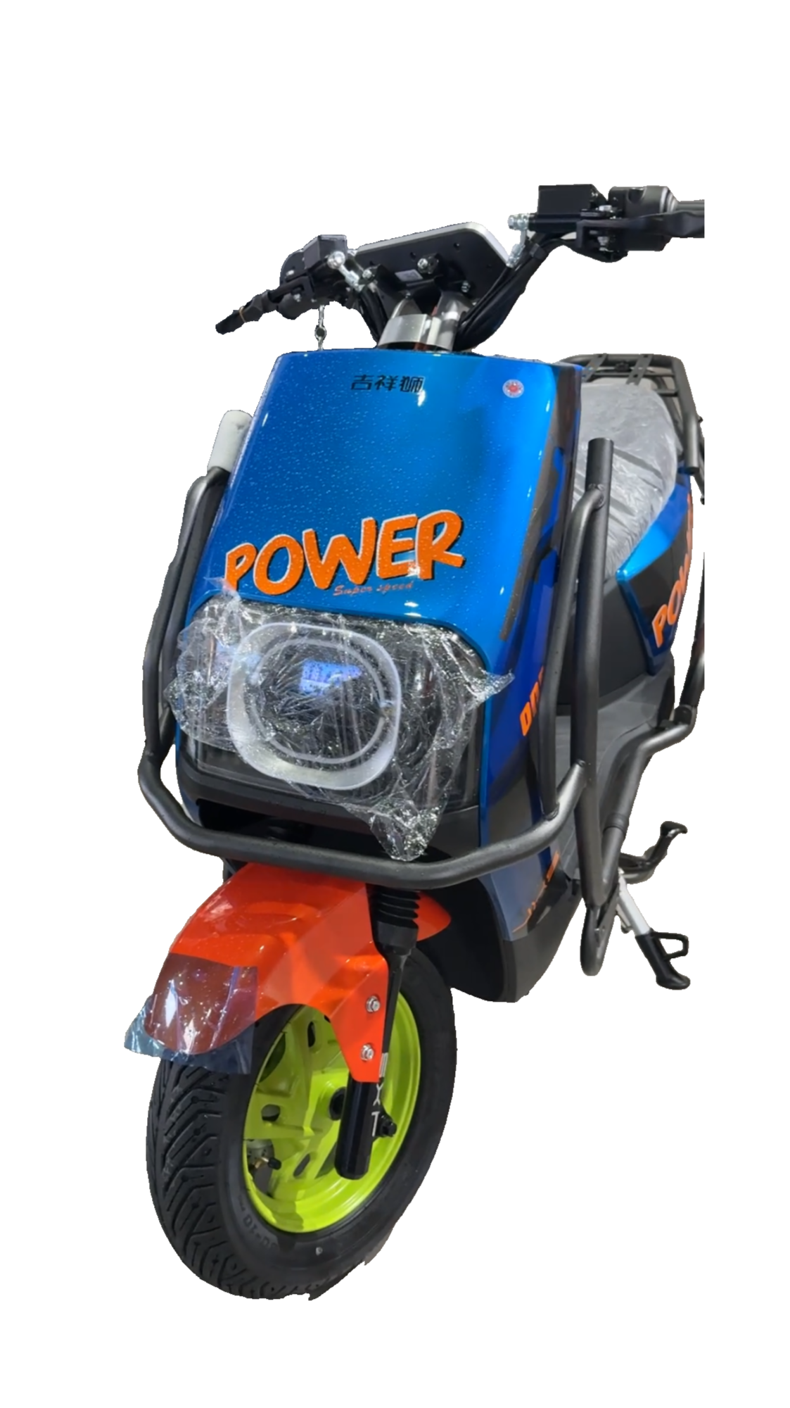 High payload capacity electric motorcycle