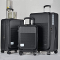 hree-Piece Fashionable Luggage Set: Includes Computer Boarding Box, Expandable Suitcase with Side Open Design and Pull Rod
