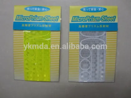 new product fashion decoration sticker and 3m reflective sticker