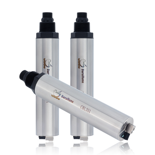 Automatic cleaning Ti seawater chlorophyll sensor electrode