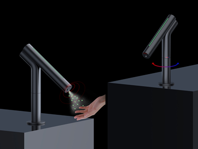 motion sensor bathroom faucet