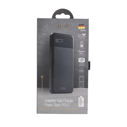 Hanger Gray Magnetic Closure Power Bank Packaging Box