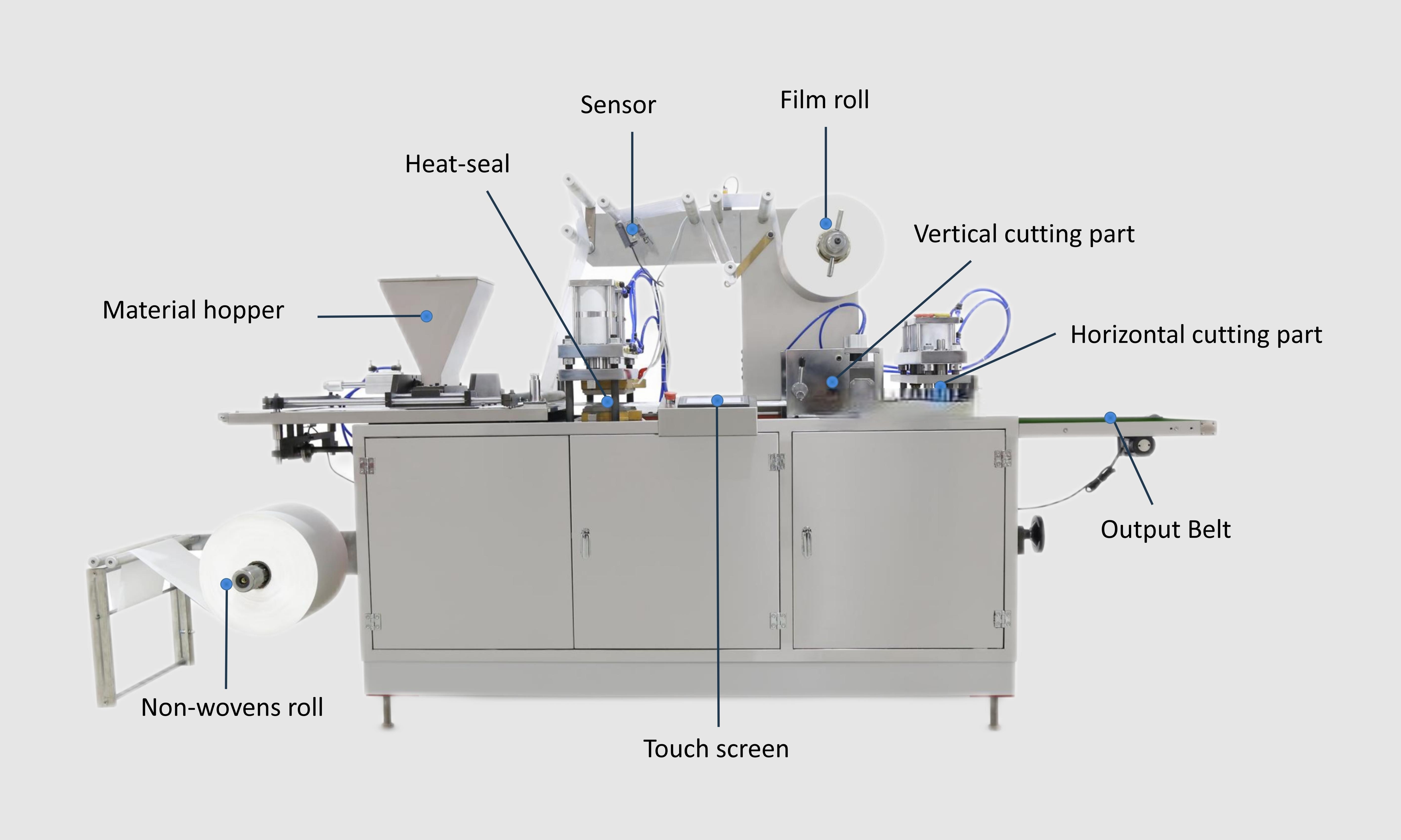 MH-330B Automatic Packing Machine For Commercia Ice Bag Ice Cube Making And Absorbent Ice Packing Machine