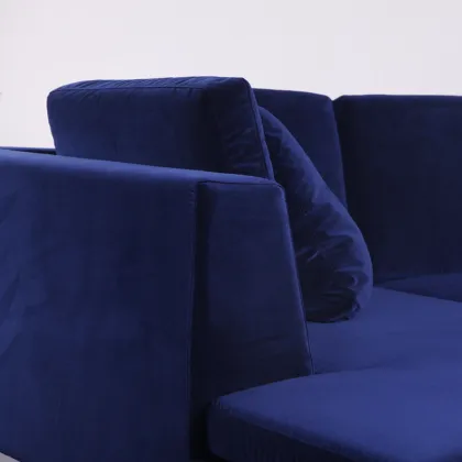 Modern Fabric Charles Corner Sofa