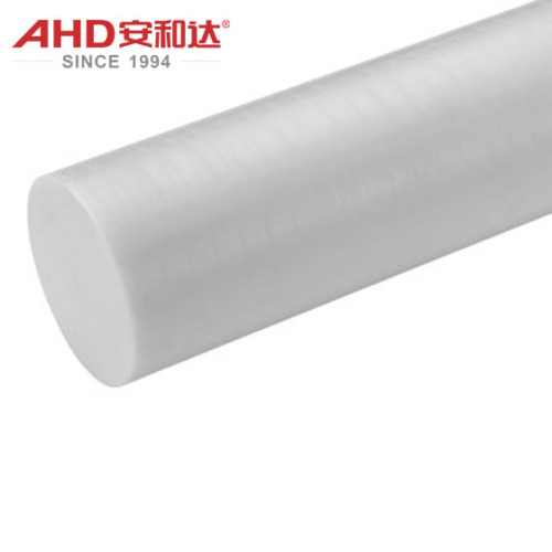 Haste redonda PET Ertalyte branca preta Haste Ertalyte