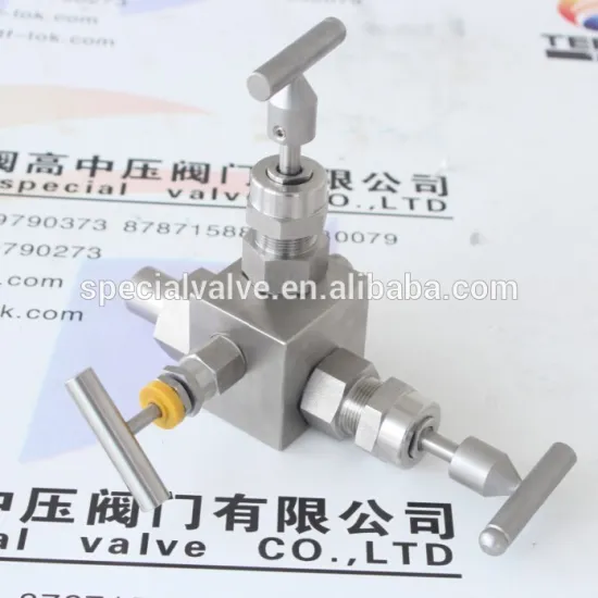 TF-LOK high pressure special 2-way forged manifold valve