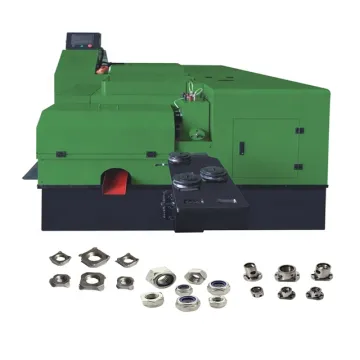 Multi-Station Nut Bolt Set Screw Cold Forming Making Machines - Screw Heading Machine