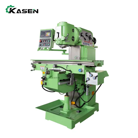 Manual X5036 Bridge Type Knee Milling & Drilling Machine with CE Certification: Universal Milling Solution