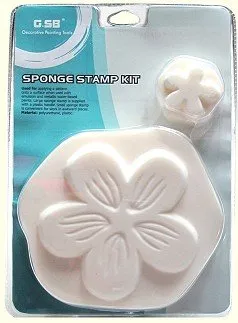 Sponge Stamp Paint Kit AJ/FL/CC/M/CT