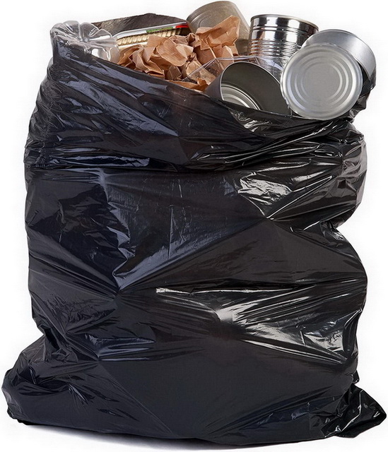 Great Value Plastic Trash Bag Large Bin Bag