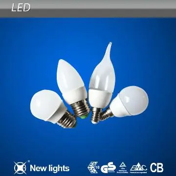 210lm 3W led candle/flame light bulb-newlighting led candle bulb