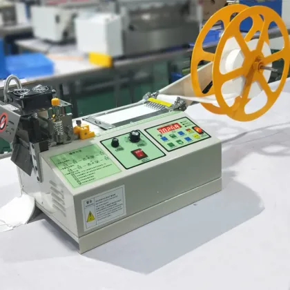 Automatic Webbing Cutting Machine for Top Quality Ribbon Production
