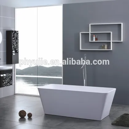 Yujie Stone resin freestanding bath