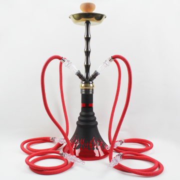 WOYU al fakher 4 hookah hoses glass shisha pipes