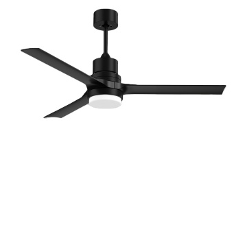 22W LED Light 60 Inch Ceiling Fan with ABS Blades for Farmhouse Living Rooms