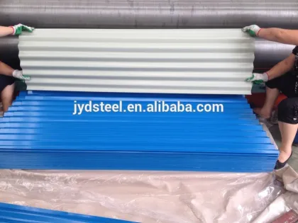 prepainted CSI corrugated steel iron sheet from jyd