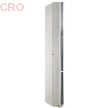 Vertical mounted Air Curtain with heater