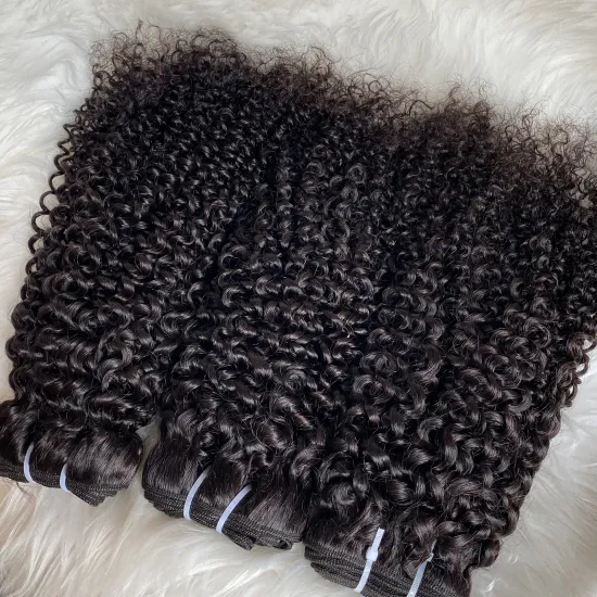 Wholesale Prices for 100% Raw Human Hair Kinky Curly Bundles - One Donor