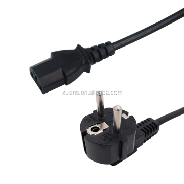 High Quality KTL 3 Pin Plug Korea AC Power Cable for Laptop PC - XUANSHI