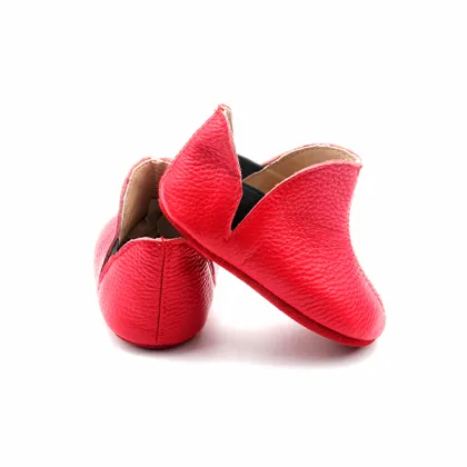 2017 Newest Design Winter Toddler Boots Soft Sole Leather Baby Boot