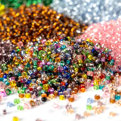 450g/bag Czech Seed Beads Spacer Crystal Charms 2mm Lampwork Glass Loose Beads Miyuki Jewelry Making DIY Accessories Wholesale