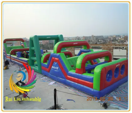 durable pvc high quality professional inflatable paint ball obstacle
