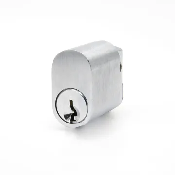 Australia Brass Key Silver Half Brass Lock Cylinder