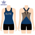 Custom cheerleading tank top and short