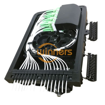 กล่องปิดการใช้งานไฟเบอร์ออปติก 16 พอร์ต sc splitter