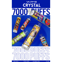 Vapme Crystal 7000 Vape - Shiny Light Effect