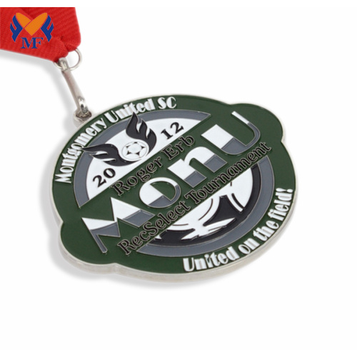 Football Club Winners Silver Medal