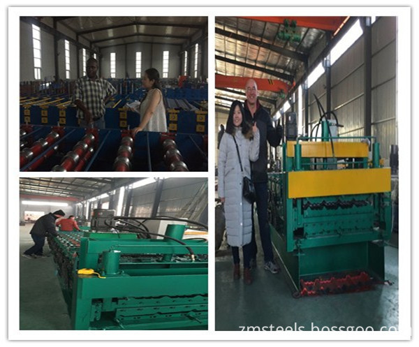 Widen Trapezoidal Roofing Sheet Cold Roll Making Machine