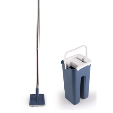 Hot Selling 360° Spinning Magic Mop with 3 Reusable Cloths and Separate Clean/Dirty Modes: Includes Mop Bucket