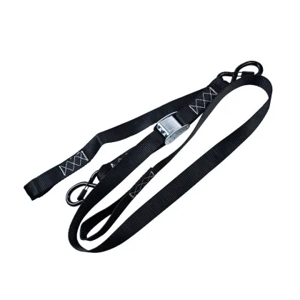 Cam Buckle Tie-Downs w/S-Hooks
